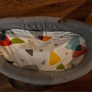 Colorful Geometric Baby Lounger